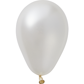 Latexballoner  30 cm 6-pak - perle metal