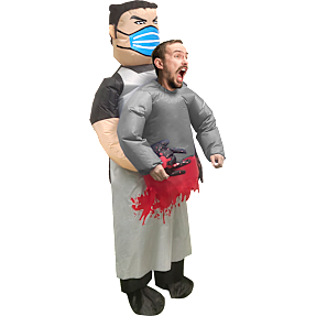 Halloween oppusteligt kostume str. 180