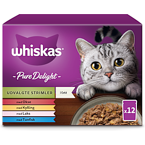 Vådfoder m. okse, kylling, laks og tun