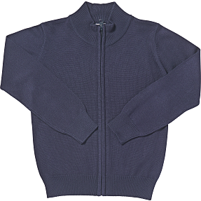 VRS børne cardigan str. 110/116 - mørkeblå