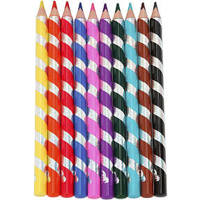 Miss Melody farveblyanter 10 stk.