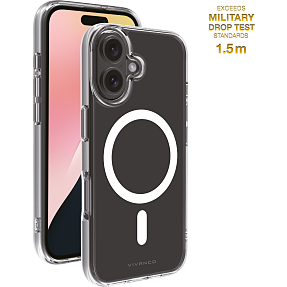 Vivanco iPhone 16 MagSafe cover - transparent