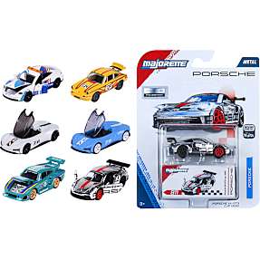 Majorette Porsche Deluxe legetøjsbil - flere varianter - assorteret