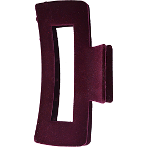 CBYH dame blomster hårklemme - bordeaux