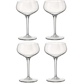 Bormioli bartender cocktailglas 25 cl - 4 pak