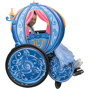 Disney Askepot karat Adaptive kørestolscover