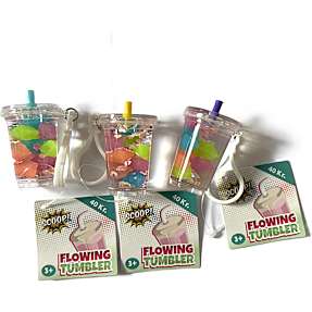 Scoop bubble tea-flaske - flere varianter - assorteret