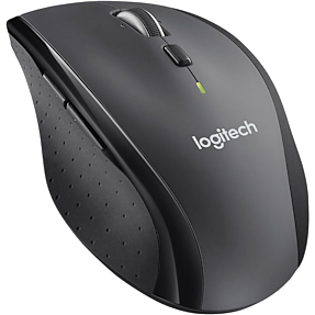 Logitech M705 - mus - 2.4 GHz - sølv