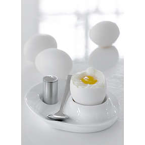 Steel-function æggebæger med ske