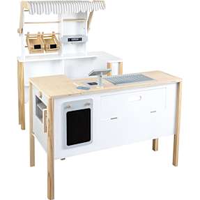 Small Foot multilegekøkken og butik legetøj