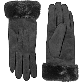 VRS dame handsker str. S/M - sort