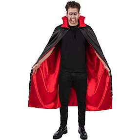 Halloween vampyr kappe kostume str. 180