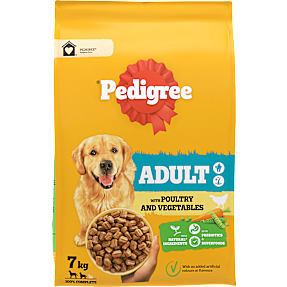 Tørfoder m. fjerkræ og grøntsager