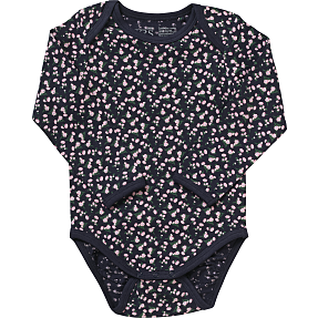 VRS baby body str. 56 - mørkeblå