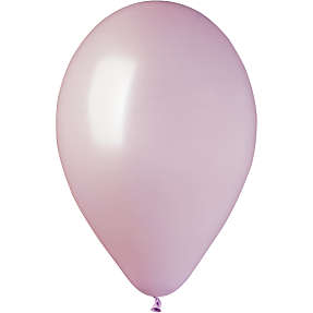 Latexballoner 30 cm 6-pak - metallic lilla