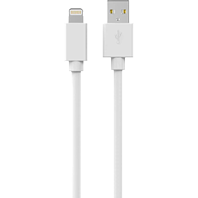 Prosonic lightning kabel 3 meter - hvid