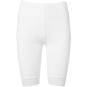VRS dame leggings korte str. M - hvid