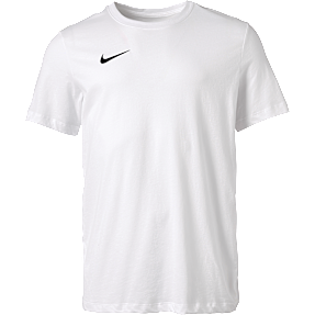 Nike herre T-shirt med logo str. M - hvid