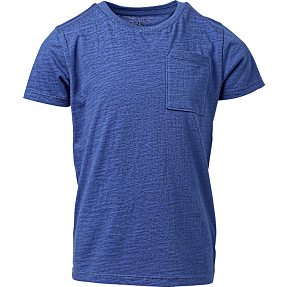 VRS børne T-shirt str. 110/116 - blå