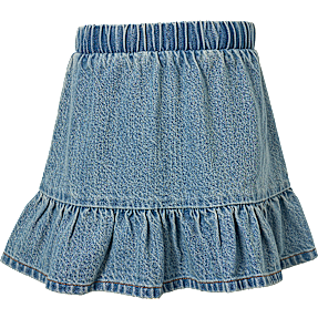 VRS børne denim nederdel str. 146/152 - blå