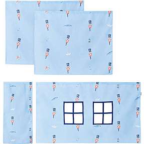 Hoppekids Tin Soldier forhæng til halvhøj- og køjeseng 90x200 cm