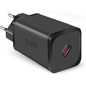SBS nano tube 65W PD oplader - sort