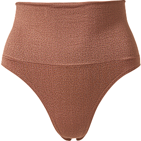 VRS dame shape g-streng str. 2XL - brun