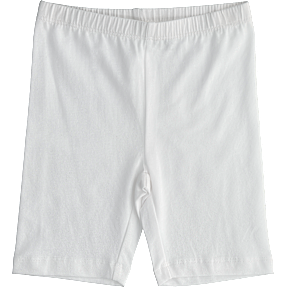 VRS børne cykelshorts str. 98/104 - hvid