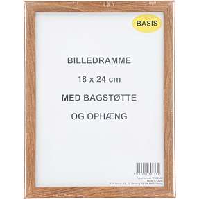 Ramme i egetræslook - 18x24 cm