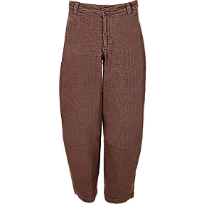 VRS dame barrel jeans str. 36 - brun