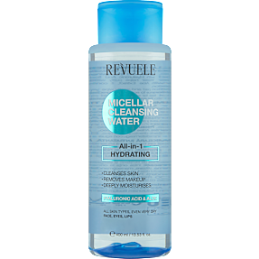 Micellar rensevand m. hyarulonsyre og aloe