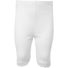 VRS børne shorts str. 110/116 - hvid