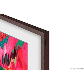 Samsung The Frame 2025 ramme 75" - brun