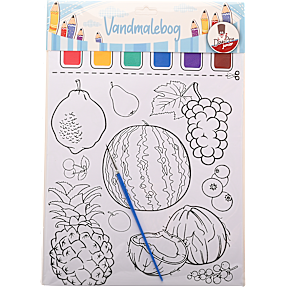 Danpen vandfarve malebog - flere varianter - assorteret