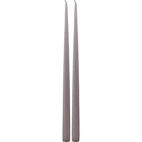 Windsor hånddyppede stagelys 39 cm 2-pak - sandfarvet