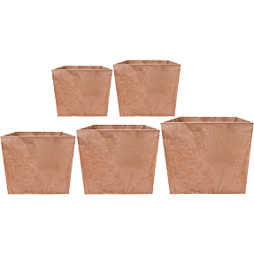 Artstone Maud potte 52x52x48 cm - oak