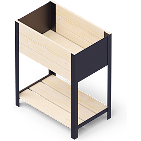 Pindstrup Modern højbed 58x36 cm - natur