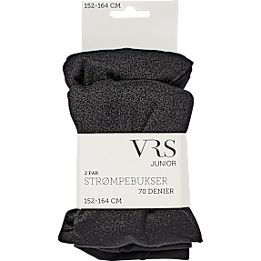 VRS børne nylon strømpebukser str. 9-11 år - sort