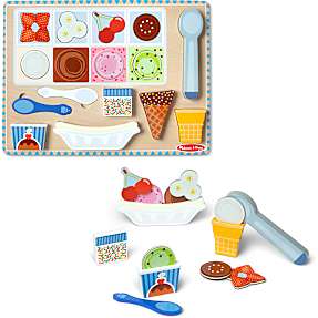 Melissa & Doug magnetisk issæt legetøj