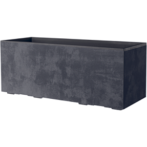 Millennium krukke 99x39x39 cm - antracit
