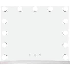 Essential makeup spejl med 13 LED pærer
