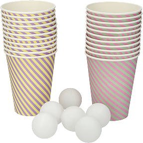 Salling Beerpong kopper med bolde