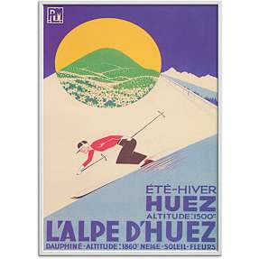 L’aple d’huez - 50x70 cm