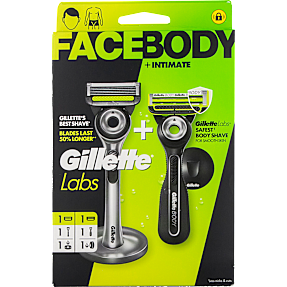 Face/Body + Intimate barberskraber 5-blads og intimskraber