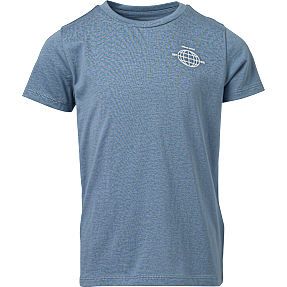 VRS børne T-shirt str. 110/116 - blå