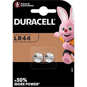 Duracell LR44 batterier 2-pak