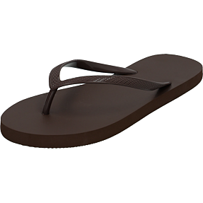VRS dame flip flops str. 39 - brun