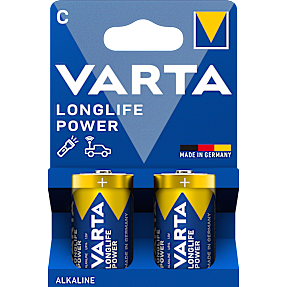 Varta Longlife Power C batterier 2-pak