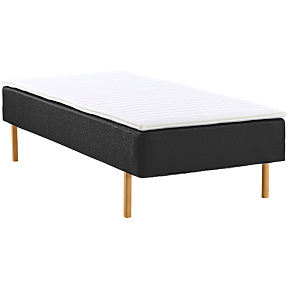 Nordisk Fjer boxmadrasseng 90x200 cm - sort