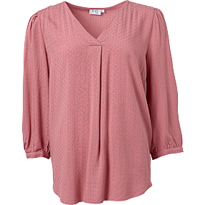 VRS dame bluse str. XL - rosa